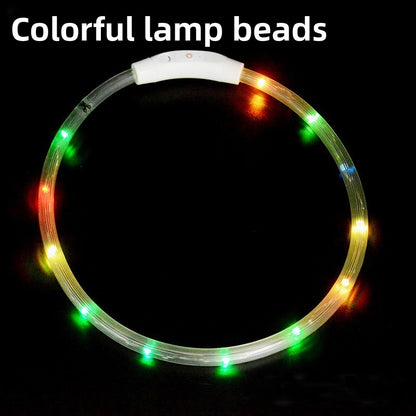 USB Rechargeable LED Pet Safety Collar