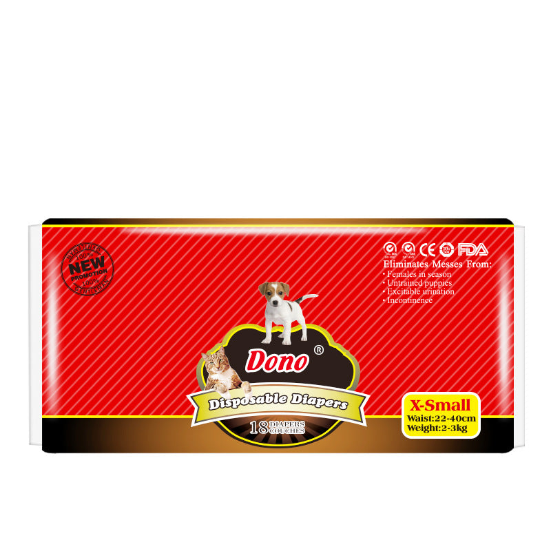Dog Diapers for Male and Female Pets