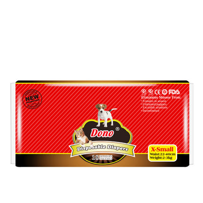 Dog Diapers for Male and Female Pets