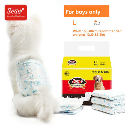 Dog Diapers for Male and Female Pets
