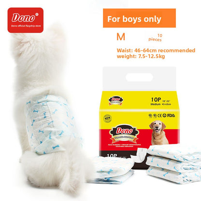 Dog Diapers for Male and Female Pets