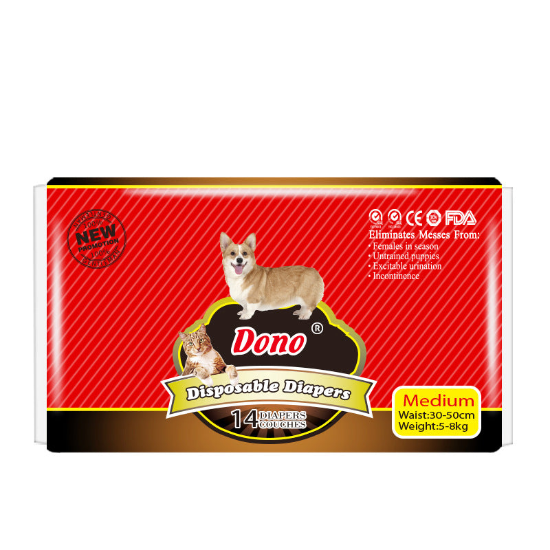Dog Diapers for Male and Female Pets