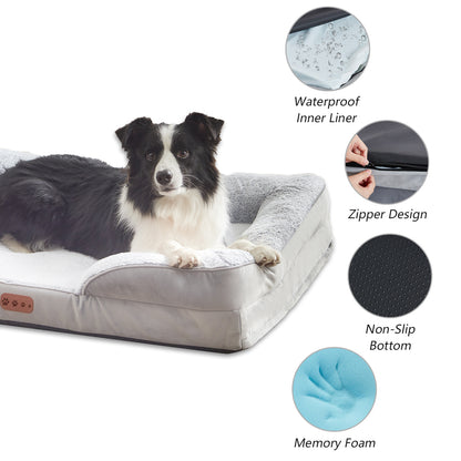 Removable Memory Foam Pet Bed