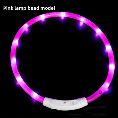 USB Rechargeable LED Pet Safety Collar