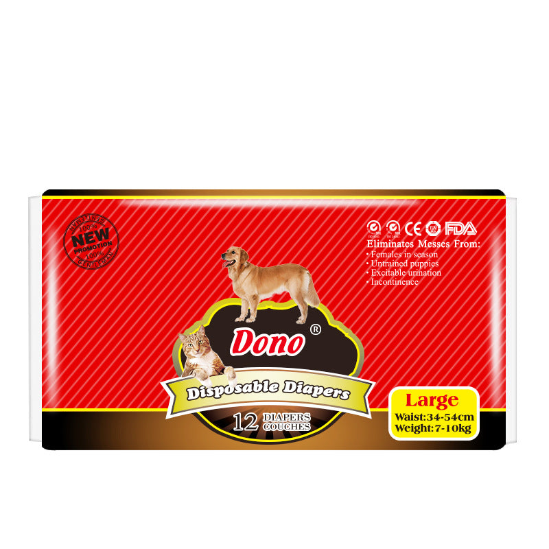Dog Diapers for Male and Female Pets
