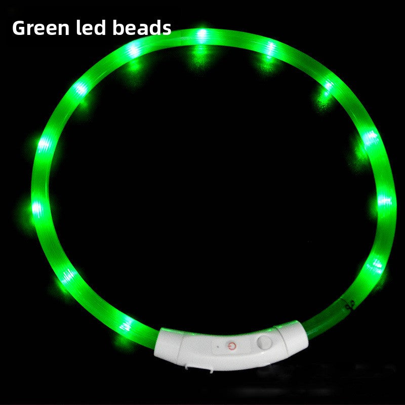 USB Rechargeable LED Pet Safety Collar