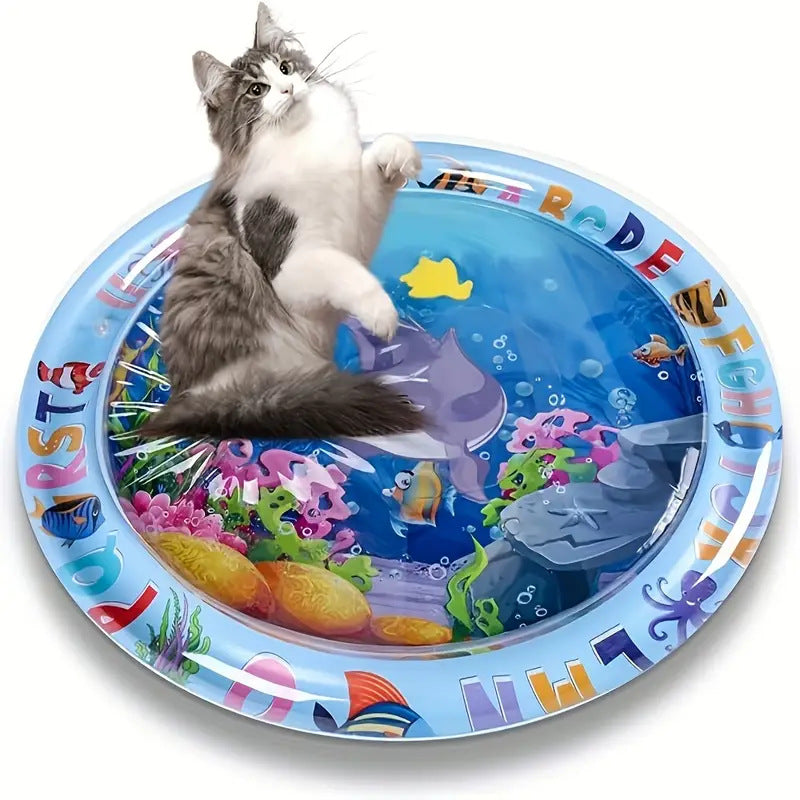 PVC Water Spray Play Mat for Pets and Kids