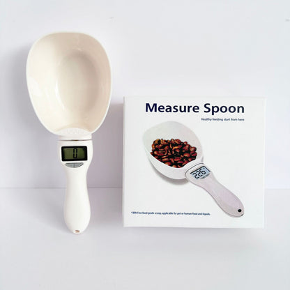 Pet Food Scale with Handle Spoon 800g Mini Electronic Nutrition Scale