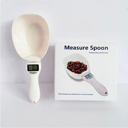 Pet Food Scale with Handle Spoon 800g Mini Electronic Nutrition Scale