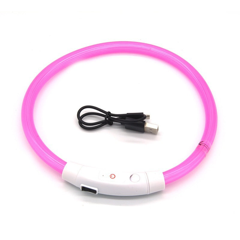 USB Rechargeable LED Pet Safety Collar