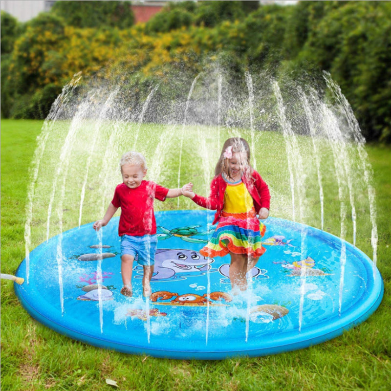 Interactive Outdoor Water Spray Mat for Kids and Pets