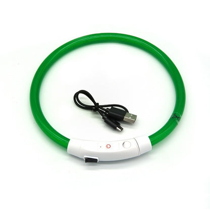 USB Rechargeable LED Pet Safety Collar