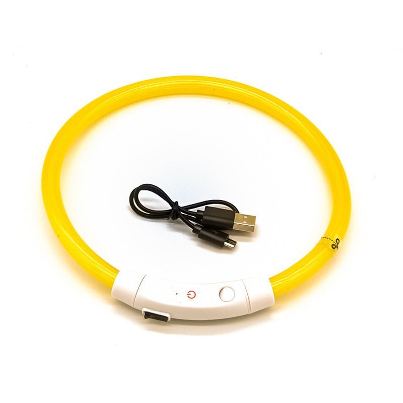 USB Rechargeable LED Pet Safety Collar