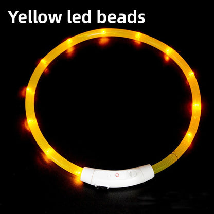 USB Rechargeable LED Pet Safety Collar