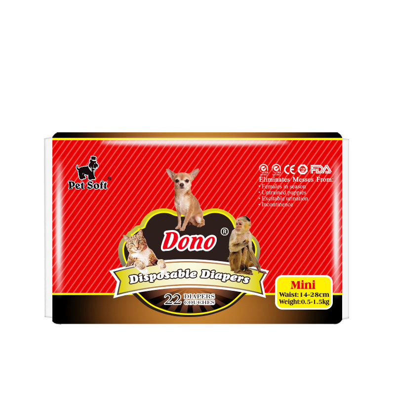 Dog Diapers for Male and Female Pets