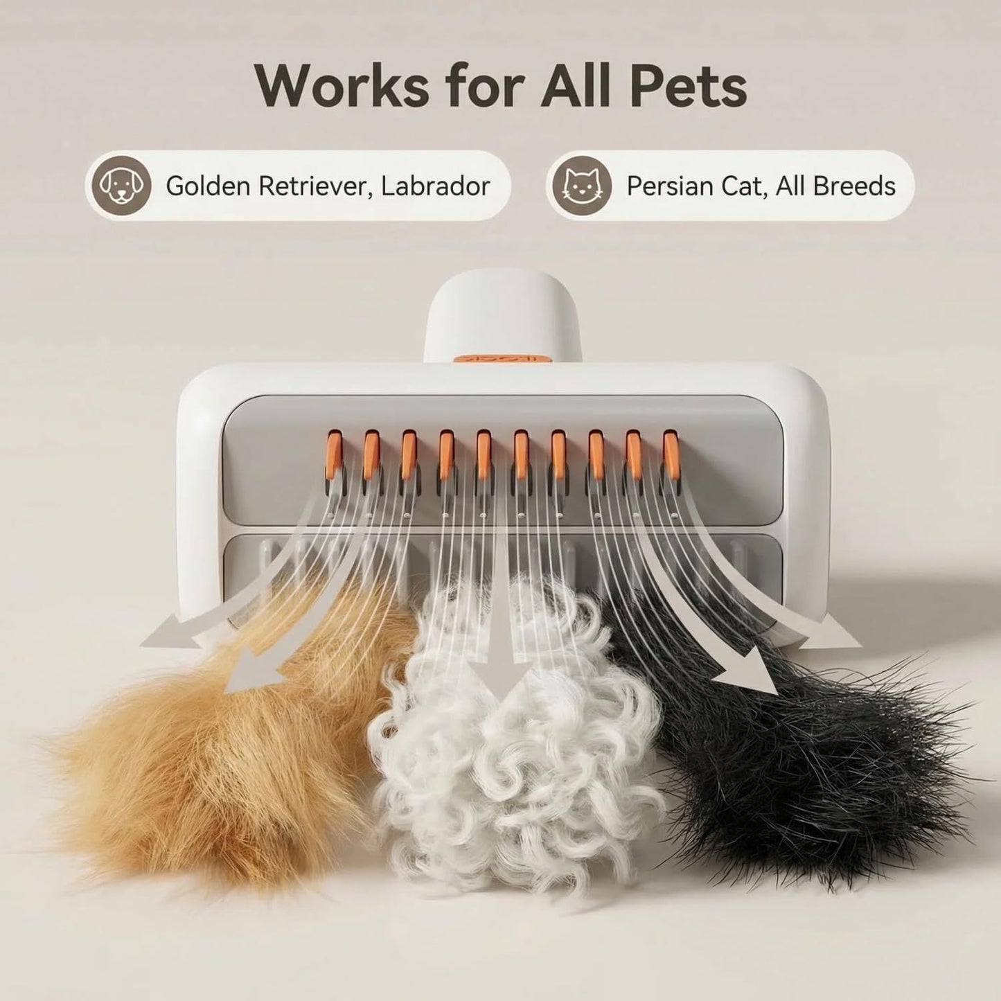 Gravity Detangling Comb for Pets