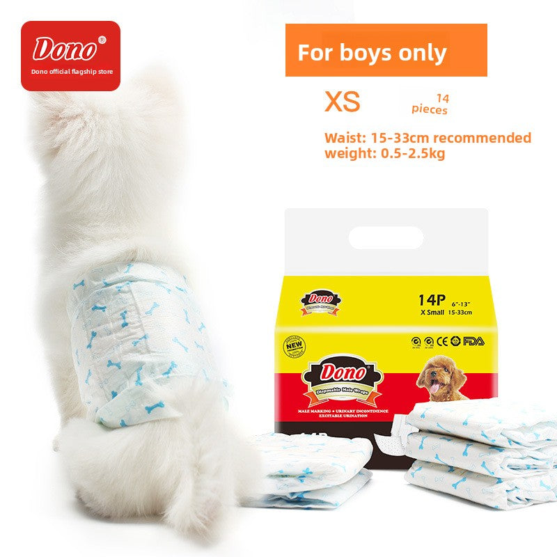 Dog Diapers for Male and Female Pets