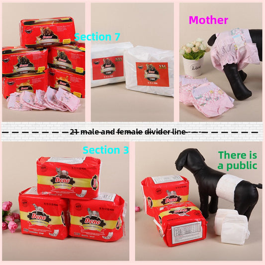 Dog Diapers for Male and Female Pets